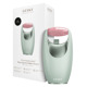 Ролер-масажер для обличчя з рожевим кварцом GESKE SmartAppGuided Rose Quartz Roller 5in1 green