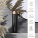 Ручка-масажер для обличчя з рожевим кварцом GESKE SmartAppGuided Sonic Rose Quartz LED Depuffing Pen 8in1 gray
