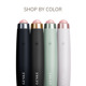 Ручка-масажер для обличчя з рожевим кварцом GESKE SmartAppGuided Sonic Rose Quartz LED Depuffing Pen 8in1 gray