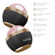 Кульковий масажер з рожевим кварцом GESKE SmartAppGuided Rose Quartz Depuffing Sphere 7in1 gray