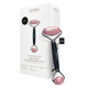 Ролер-масажер для обличчя та тіла з рожевим кварцом GESKE SmartAppGuided Rose Quartz Face & Body Roller 5in1 black