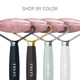 Ролер-масажер для обличчя та тіла з рожевим кварцом GESKE SmartAppGuided Rose Quartz Face & Body Roller 5in1 black