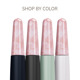 Ручка-масажер для обличчя з рожевим кварцом GESKE SmartAppGuided Rose Quartz & Depuffing Pen 6in1 gray
