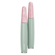 Ручка-масажер для обличчя з рожевим кварцом GESKE SmartAppGuided Rose Quartz & Depuffing Pen 6in1 green