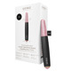 Ручка-масажер для обличчя з рожевим кварцом GESKE SmartAppGuided Double-Sided Rose Quartz Depuffing Pen 7в1 gray