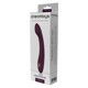 Вибратор для точки G Dream Toys Essentials со стразом, бордо, 21,8 × 3,6 см