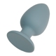 Анальна пробка Dream Toys Nude сіра, 8 х 4 см