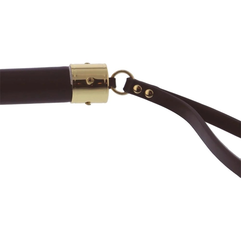 Флоггер с петлей Guilty Pleasure Sable Strike Empower, черный, 66 см