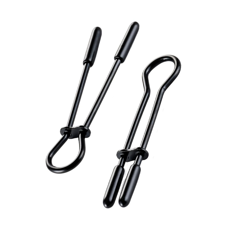 Зажимы для сосков Guilty Pleasure Tassel Tease Clamps, черно-золотые
