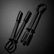 Зажимы для сосков Guilty Pleasure Tassel Tease Clamps, черно-золотые