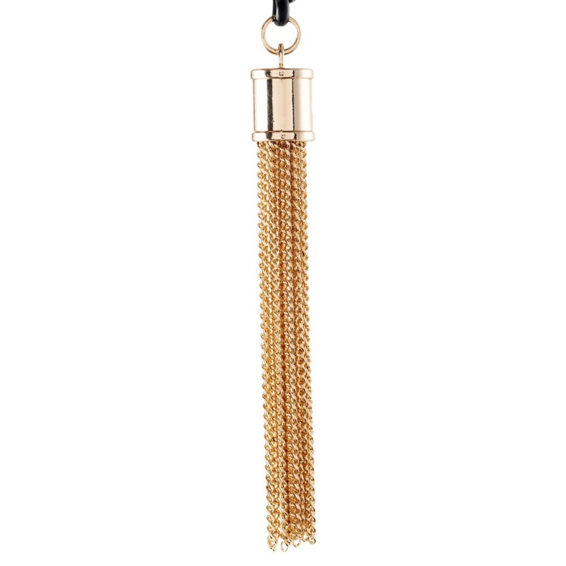 Зажимы для сосков Guilty Pleasure Draped Desire Clamps, черно-золотые