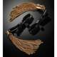 Зажимы для сосков Guilty Pleasure Draped Desire Clamps, черно-золотые