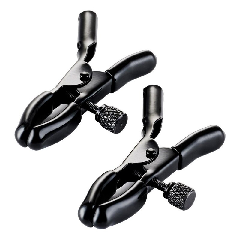 Зажимы для сосков Guilty Pleasure Draped Desire Clamps, черно-золотые