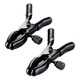 Зажимы для сосков Guilty Pleasure Draped Desire Clamps, черно-золотые