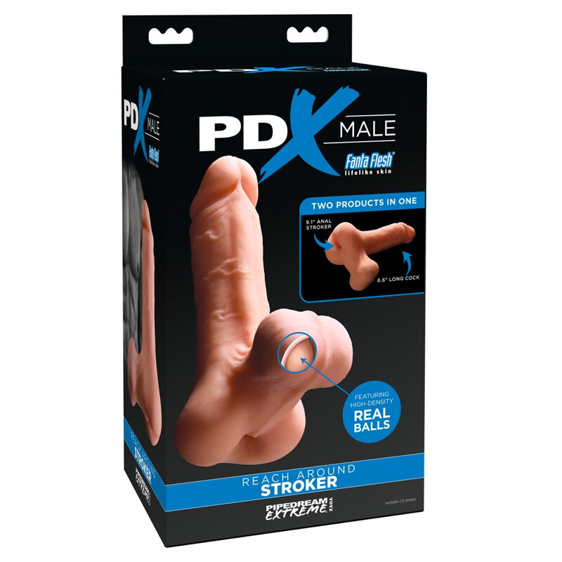 Мастурбатор член реалистичный PDX Male Reach Around, 24.1 см