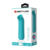 Вакуумный стимулятор Pretty Love Ford голубой, 11,6 × 2,3 см