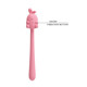 Минивибратор на палочке Pretty Love Cute Bunny гибкий, розовый, 14.2 х 1.8 см