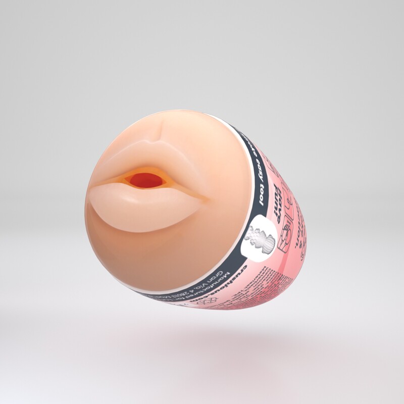 Мастурбатор-яйцо, рот CRUSHIOUS EZY EGG THE Mouth, реалистичный