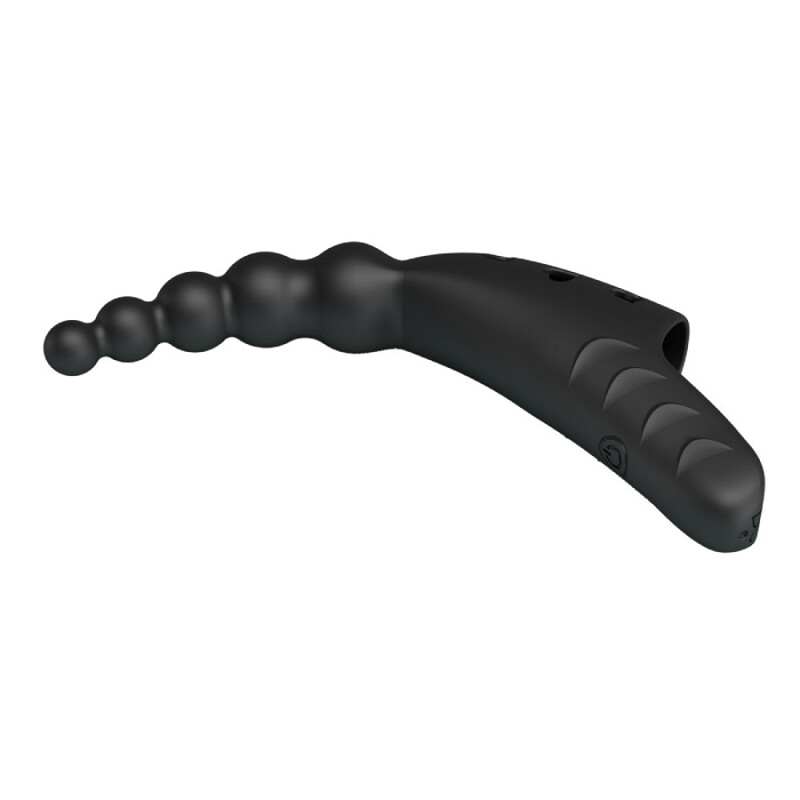 Вибратор на палец Pretty Love Honey Finger черный, 12.2 х 2.1 см