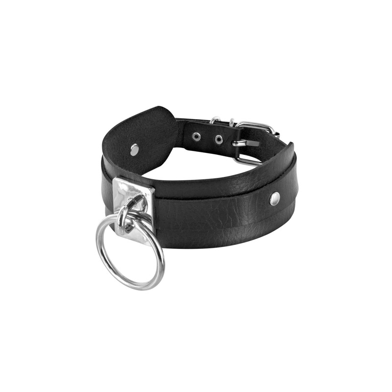 Ошейник c кольцом Fetish Tentation Choker Ring (мятая упаковка!!!)