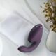 Двойной вакуумный клиторальный стимулятор с вибрацией Womanizer Next Duo - Dark Purple
