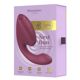 Двойной вакуумный клиторальный стимулятор с вибрацией Womanizer Next Duo - Dusky Pink