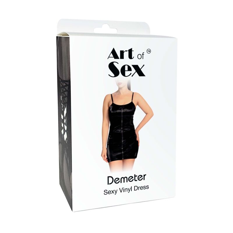 Лакированное платье Art of Sex - Demeter, цвет красный, размер M