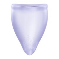Менструальная чаша Fun Factory FUN CUP SIZE B Purple, многоразовая, диаметр 4,3 см, объем 30 мл