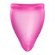 Менструальная чаша Fun Factory FUN CUP SIZE A Magenta, многоразовая, диаметр 4 см, объем 20 мл