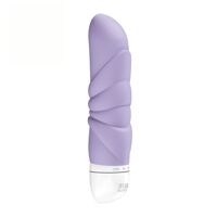 Мини-вибратор Fun Factory JAM Purple, подходит для клитора, рельефный