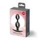 Анальные шарики Fun Factory B BALLS DUO Black, эффект вибрации, диаметр 3,2 и 3,6 см