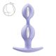 Анальные шарики Fun Factory B BALLS DUO Purple, эффект вибрации, диаметр 3,2 и 3,6 см