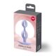 Анальные шарики Fun Factory B BALLS DUO Purple, эффект вибрации, диаметр 3,2 и 3,6 см