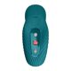 Накладной вибратор Fun Factory LAYA III Bottle Green, эффект постукивания пальцем