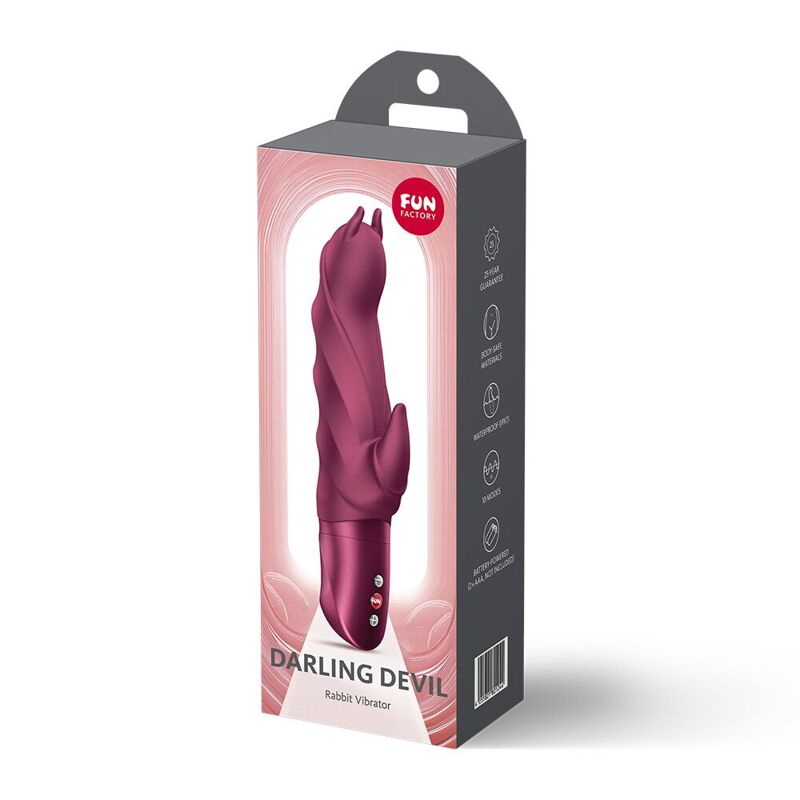 Вибратор Fun Factory Darling Devil Wine Red