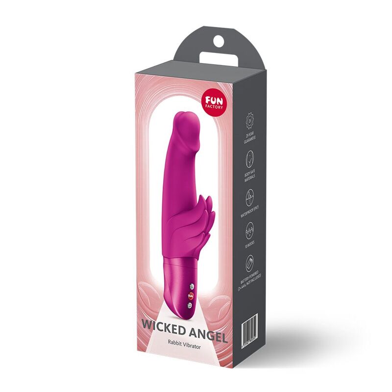 Вибратор-кролик Fun Factory Wicked Angel Magenta