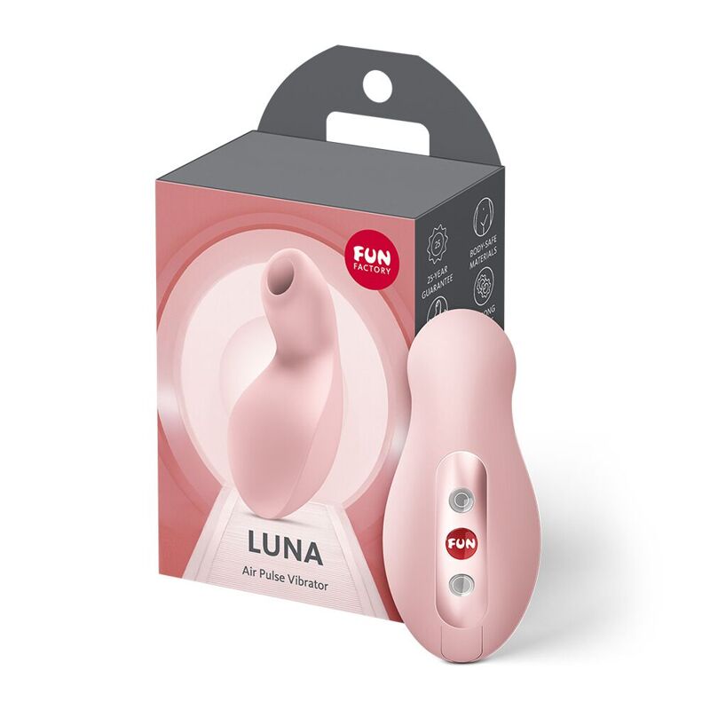 Вакуумный стимулятор Fun Factory Luna Soft Pink