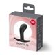 Анальная пробка Fun Factory BOOTIE M Black, диаметр 3,3 см, тонкий ограничитель