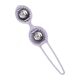 Вагинальные шарики Fun Factory SMARTBALLS DUO Purple, 2 шт, диаметр 3,2 и 3,6 см