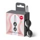 Вагинальные шарики Fun Factory SMARTBALLS DUO Black, 2 шт, диаметр 3,2 и 3,6 см