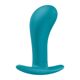 Анальная пробка Fun Factory BOOTIE L Aquamarine, диаметр 3,8 см, тонкий ограничитель