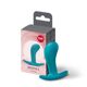 Анальная пробка Fun Factory BOOTIE S Aquamarine, диаметр 2,8 см, тонкий ограничитель