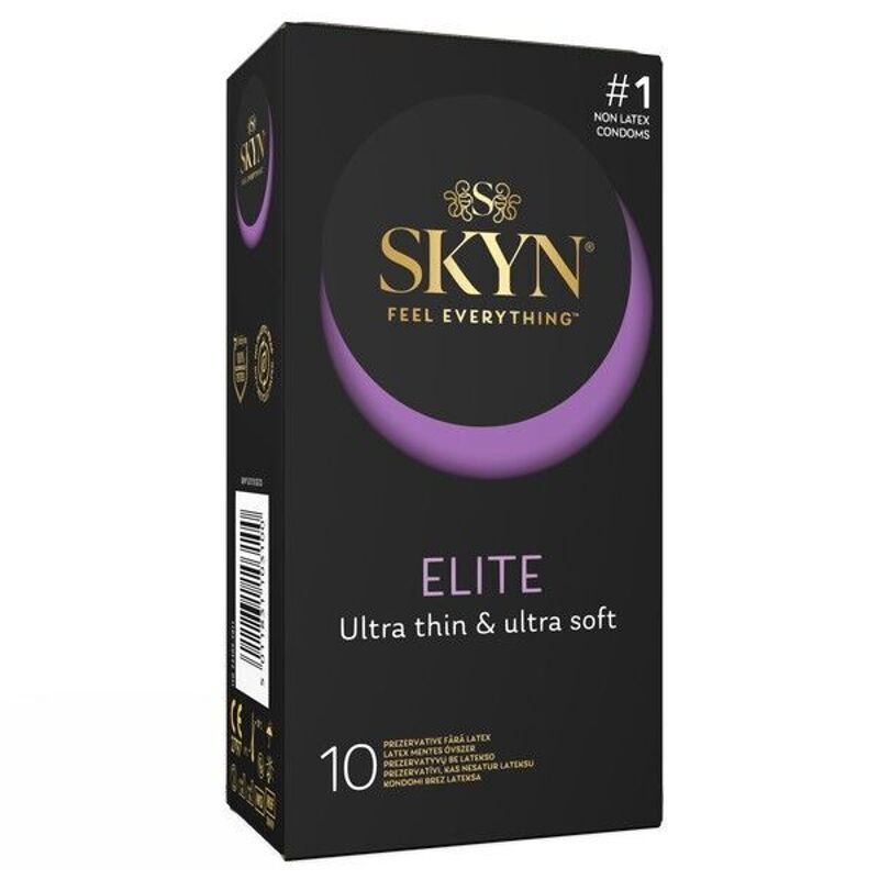 Безлатексные премиум-презервативы SKYN Elite 10 шт (мятая упаковка!!!)