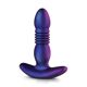 Анальная пробка с вибрацией и пульсацией Hueman - Supernova Thrusting Buttplug