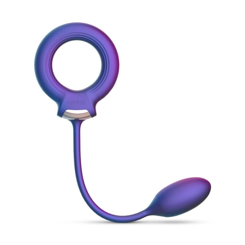 Эрекционное виброкольцо с виброяйцом Hueman - Eclipse Anal Vibrator