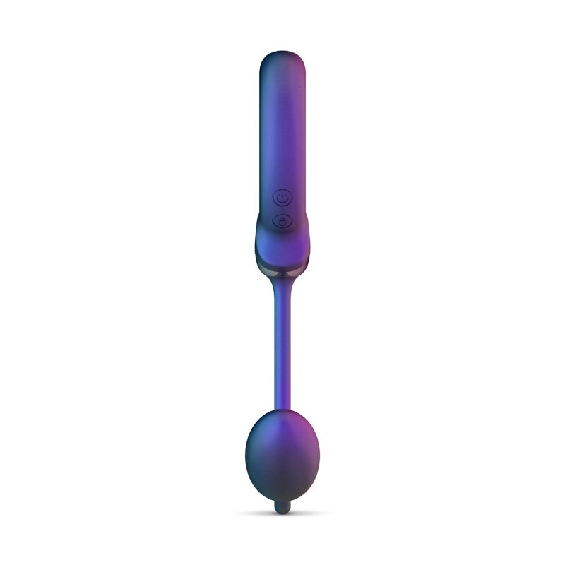 Эрекционное виброкольцо с виброяйцом Hueman - Eclipse Anal Vibrator