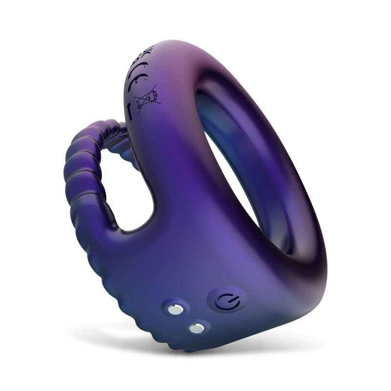 Эрекционное виброкольцо Hueman - Jupiter Vibrating Cock and Ball Ring