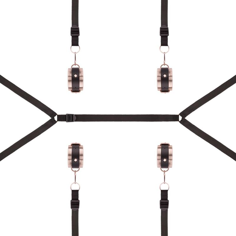 Фиксатор рук и ног для кровати Rosy Gold - Under-Mattress Restraint Set