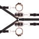 Фиксатор рук и ног для кровати Rosy Gold - Under-Mattress Restraint Set