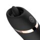 Мини-вибратор с язычком Rosy Gold - Vibrating & Licking Dual Stimulator